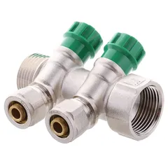 Колектор для теплої підлоги Koer KR.1124-2 1"x2 ways (KR2832)