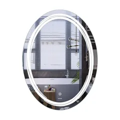 Дзеркало Mixxus Premium WAVE MV04-60x80 з Led Touch, Anti-fog, димером (3-6,5kK) (MP6636)