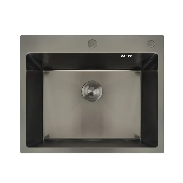 Мийка Mixxus MH6050 Nano-Black з нерж. сталі (колір графіт) (MX1933)