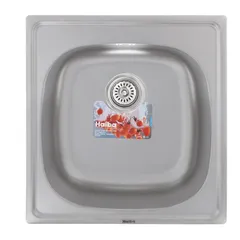 Мийка кухонна HAIBA 50x47 (decor) (HB0541)