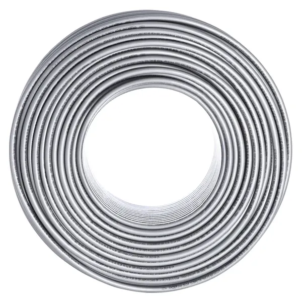 Труба для теплої підлоги з кисневим бар'єром Koer PEX-B EVOH 16*2,0 (Silver) (600 м) (KR2854)