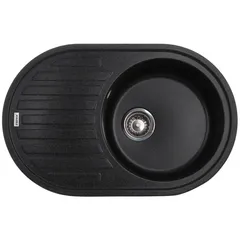 Мийка кухонна Zerix ZS-7750R-13 Графітова (ZX4561)