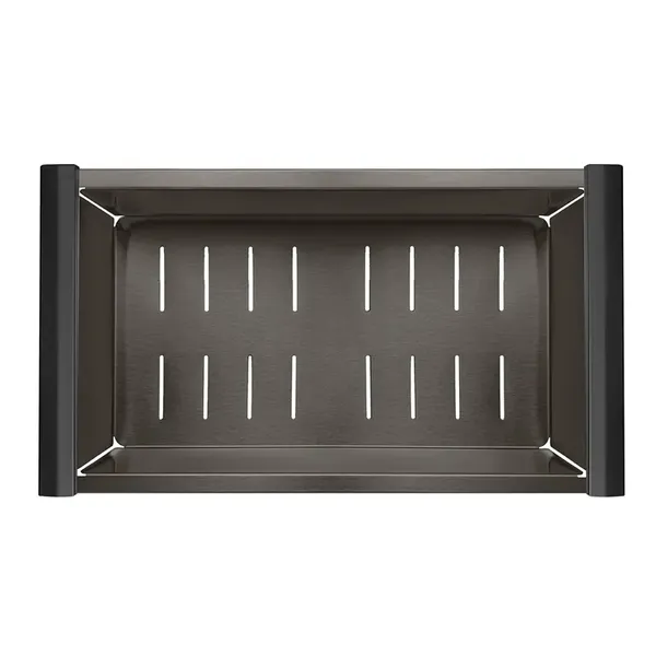 Сушарка для посуду Mixxus BAS-03 NANO-BLACK 420мм з нерж. сталі (колір графіт) (MX1950)