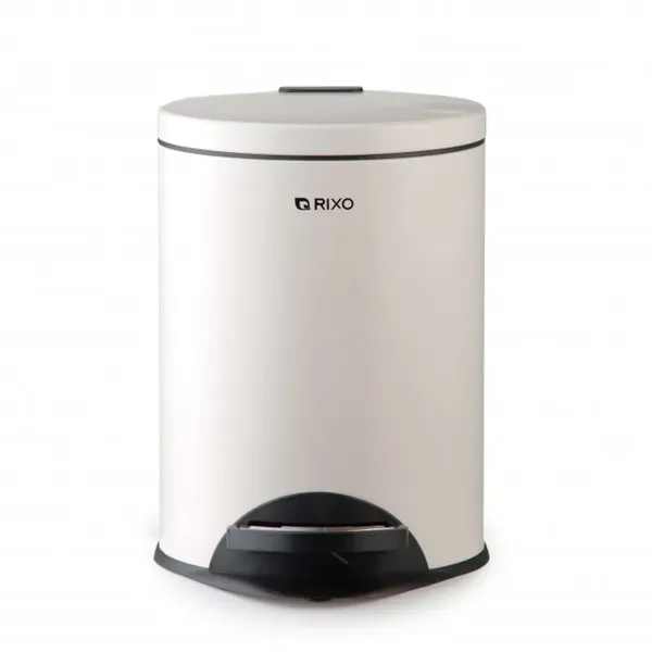 Відро для сміття з педаллю Rixo Solido (PB108W)