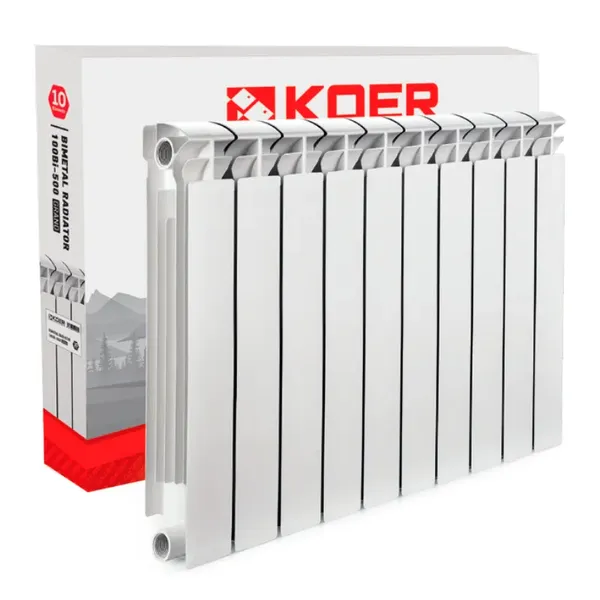 Біметалеві радіатори Koer 100 Bimetal-500 Grand (KR5145) / Ціна за 1 секцію