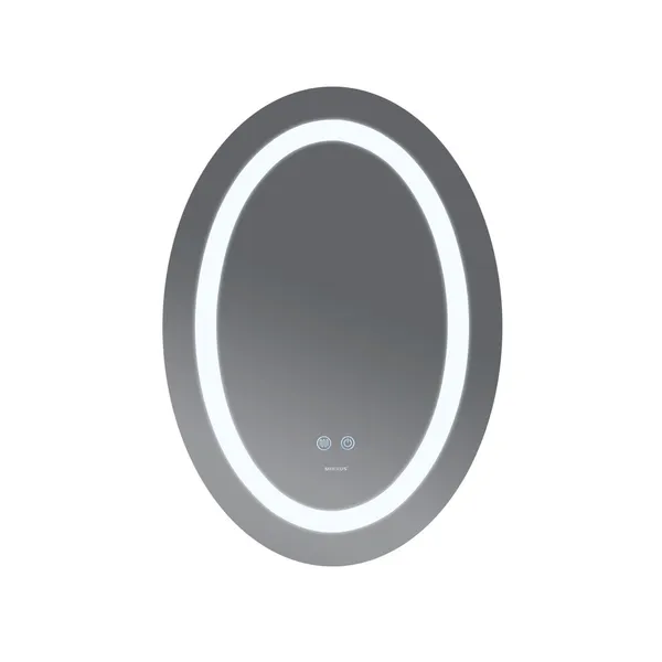 Дзеркало Mixxus PLAIN MV03-50x70 з Led Touch, Anti-fog, димером, регулятором яскравості (MI6664)