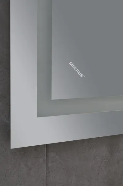Дзеркало Mixxus TALL MR08-80x60-Reverse з Led Touch, Anti-fog, димером, регулятором яскравості (MI6659)