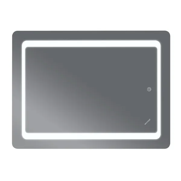 Дзеркало Mixxus TWEE MR09-80x60-Reverse з Led Touch, Anti-fog, димером, регулятором яскравості (MI6660)