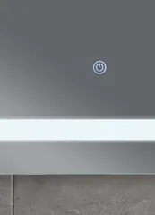 Дзеркало Mixxus TWEE MR09-80x60-Reverse з Led Touch, Anti-fog, димером, регулятором яскравості (MI6660)