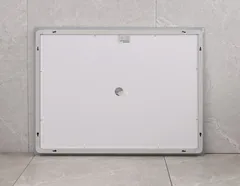Дзеркало Mixxus WARM MR02-120x80 з Led Touch, Anti-fog, димером, регулятором яскравості, годинником (MI6001)