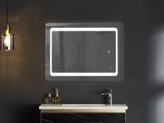 Дзеркало Mixxus TWEE MR09-80x60-Reverse з Led Touch, Anti-fog, димером, регулятором яскравості (MI6660)