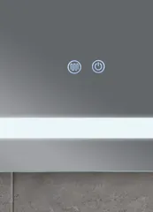 Дзеркало Mixxus STYLE MR13-70x50-Reverse з Led Touch, Anti-fog, димером, регулятором яскравості (MI6665)