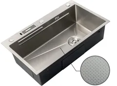 Мийка Mixxus Premium MH7545-SET-05 MICRO DECOR NANO-SILVER (3.0/0.8) комплект (нерж) (MX9635)