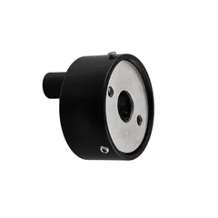 Чашка декоративна Mixxus TCC-01 BLACK (кругла) для маскування кабелю (колір чорний) (MI6638)