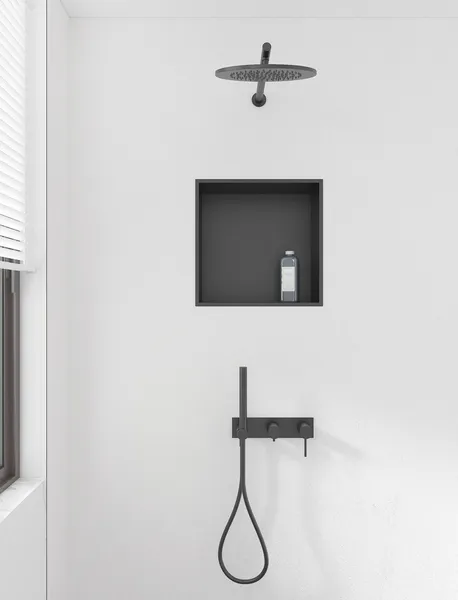 Полиця для ванної кімнати Mixxus Premium Niche-0101 Black (MI6678)