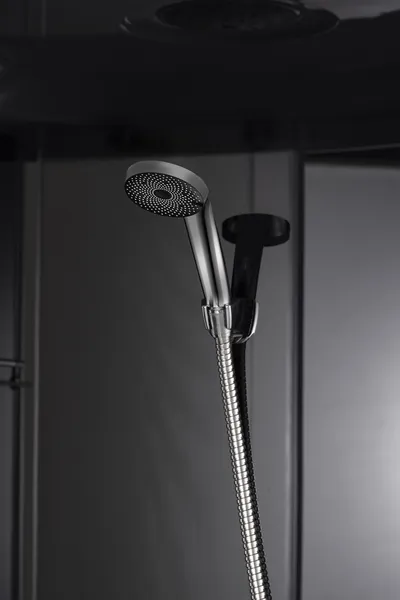 Бокс душовий з гідромасажем Mixxus STRONG SBH02-90x90x215-GR SATIN низький піддон (MI6891)