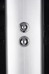 Бокс душовий з гідромасажем Mixxus STRONG SBH02-90x90x215-GR SATIN низький піддон (MI6891)