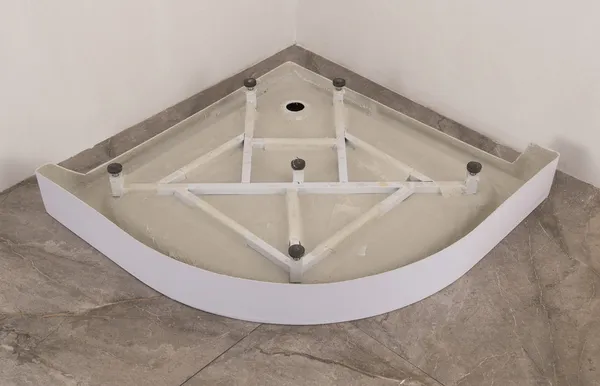 Душова кабіна з низьким піддоном Mixxus PLAIN SCT02-90x90x195-GR SATIN сіре тоноване скло 4мм (MI6898)