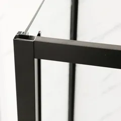 Душова кабіна без піддону Mixxus Premium DIVERSE SC03-100x80x195-TR Black прозоре скло 6мм (MI6866)