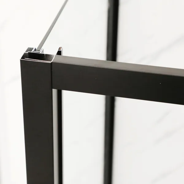 Душова кабіна без піддону Mixxus Premium DIVERSE SC03-100x80x195-TR Black прозоре скло 6мм (MI6866)