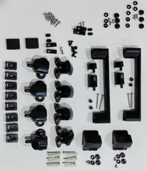 Душова кабіна без піддону Mixxus Premium DIVERSE SC02-90x90x195-TR Black прозоре скло 5мм (MI6862)