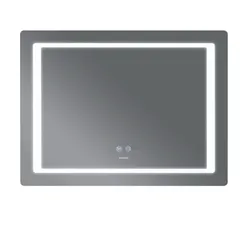 Дзеркало Mixxus STYLE MR13-80x60-Reverse з Led Touch, Anti-fog, димером, регулятором яскравості (MI6666)