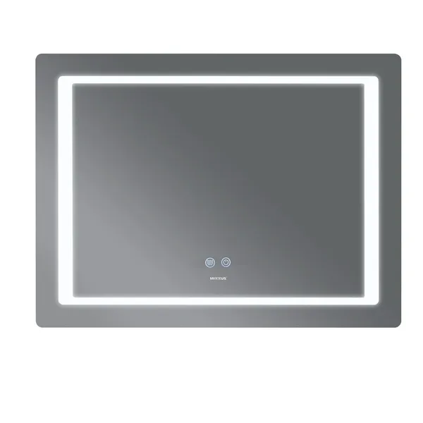 Дзеркало Mixxus STYLE MR13-80x60-Reverse з Led Touch, Anti-fog, димером, регулятором яскравості (MI6666)