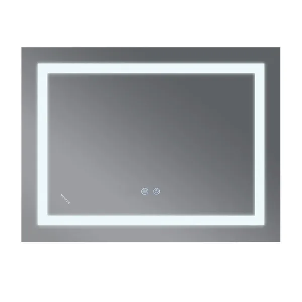 Дзеркало Mixxus WARM MR12-90x70-Reverse з Led Touch, Anti-fog, димером, регулятором яскравості (MI6675)