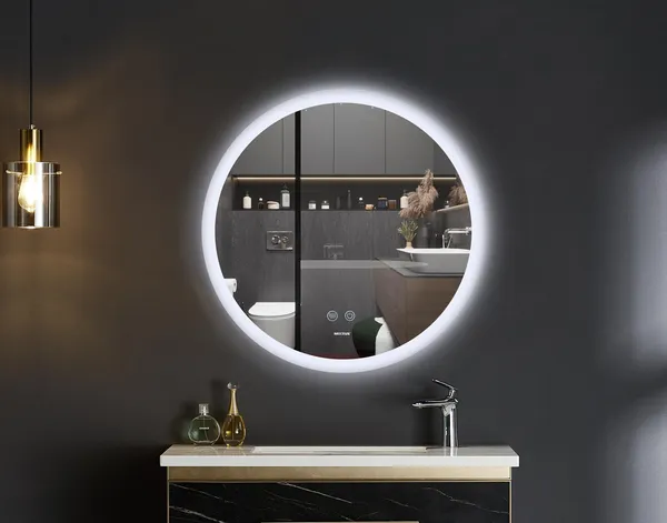 Дзеркало Mixxus PLAIN MC11-60 з Led Touch, Anti-fog, димером, регулятором яскравості (MI6663)