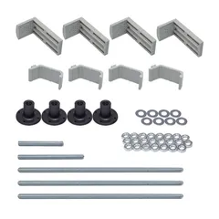 Бокс душовий з гідромасажем Mixxus STRONG SBH01-90x90x215-FB SATIN з високим піддоном (MI6888)