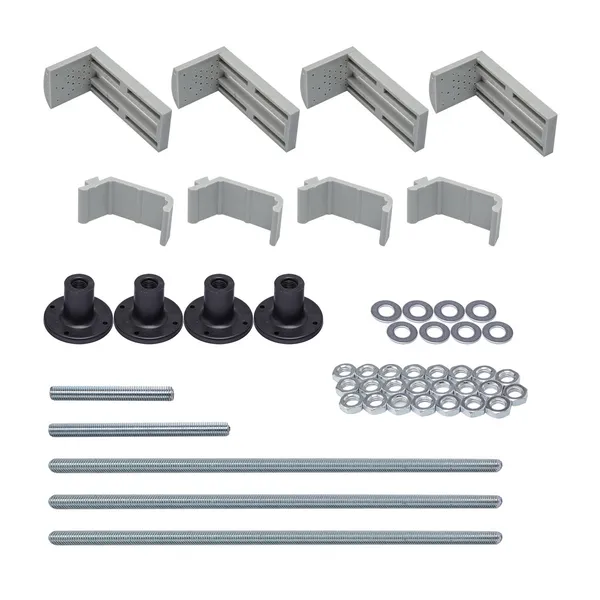 Бокс душовий з гідромасажем Mixxus STRONG SBH01-90x90x215-FB SATIN з високим піддоном (MI6888)