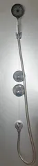 Бокс душовий без гідромасажу Mixxus WAVE SB02-120x80x215-L-FB SATIN з низьким піддоном (MI6892)