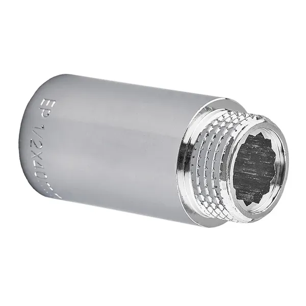 Подовжувач Europroduct EP.E040.Chr - 1/2"MF-40мм хром (EP6126)