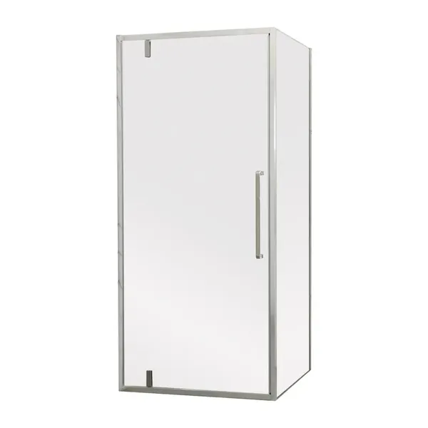 Душова кабіна без піддону Mixxus Premium BEVEL SC01-90x90x195-TR Chrome прозоре скло 6мм (MI6863)