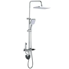 Душова колона зі змішувачем Mixxus Premium RIVIERA 009-J з кнопкою перемикання, 4 режими (MI6834)