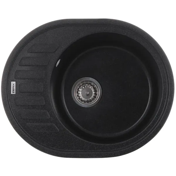 Мийка кухонна Zerix ZS-6250R-13 Графітова (ZX4553)