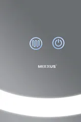 Дзеркало Mixxus PLAIN MC03-60 з Led Touch, Anti-fog, димером, регулятором яскравості (MI6662)