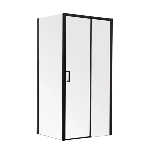 Душова кабіна без піддону Mixxus Premium DIVERSE SC03-100x80x195-TR Black прозоре скло 6мм (MI6866)