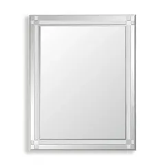 Дзеркало настінне Zerix FONTE MRZ10-60x80-Reverse прямокутне з декором (ZX5640)