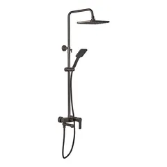 Душова колона із змішувачем Haiba Milano 003-J Graphite (HB4009)