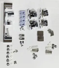 Двері в нішу Mixxus Premium DIVERSE SD01-120x185-TR Chrome прозоре скло 5мм (MI6873)