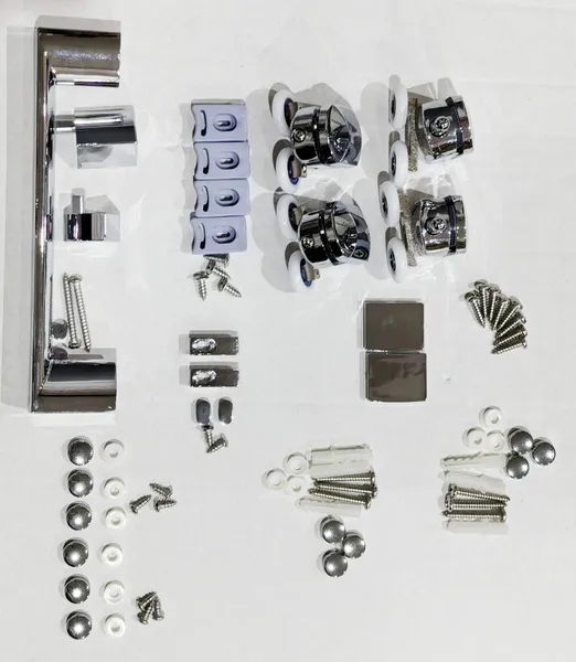 Двері в нішу Mixxus Premium DIVERSE SD01-120x185-TR Chrome прозоре скло 5мм (MI6873)
