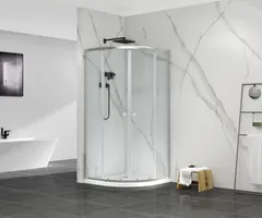 Душова кабіна без піддону Mixxus Premium DIVERSE SC01-90x90x195-TR Chrome прозоре скло 5мм (MI6859)