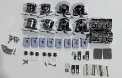 Душова кабіна без піддону Mixxus Premium DIVERSE SC01-90x90x195-TR Chrome прозоре скло 5мм (MI6859)