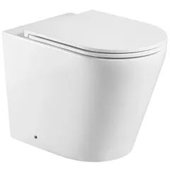 Унітаз підлоговий безбачковий MIXXUS PREMIUM BEVEL-0701-T1 580х365х430mm, система змиву TORNADO 1.0 (MP6597)
