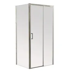 Душова кабіна без піддону Mixxus Premium DIVERSE SC03-120x80x195-TR Chrome прозоре скло 6мм (MI6867)
