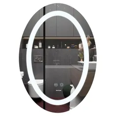Дзеркало Mixxus PLAIN MV03-50x70 з Led Touch, Anti-fog, димером, регулятором яскравості (MI6664)