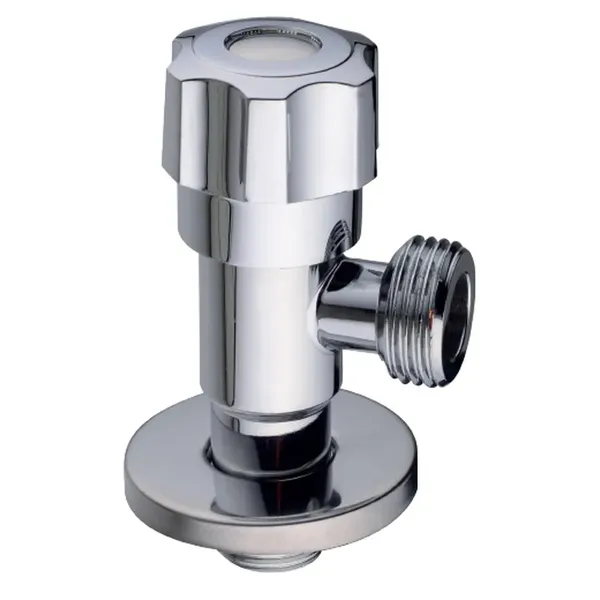 Кран для підключення сантехприладів Champion VAL-07 1/2x3/4 Chrome (нерж. сталь) (CH6197)