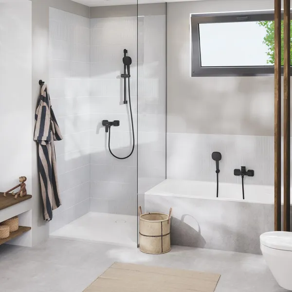Одноважільний змішувач для ванни Grohe Cubeo (1018142430)