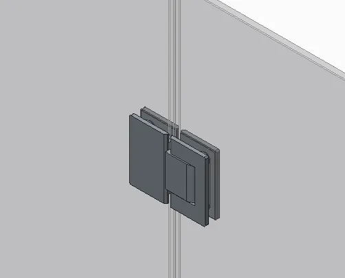 Двері в нішу Koer SR SD04-120x200-TR-01 прозоре скло Easy Clean 10мм, хром (KR5387)